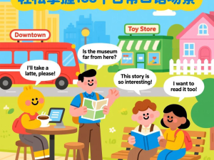 轻松掌握188个日常口语场景