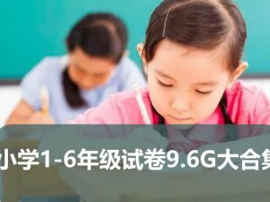 小学1-6年级黄岗全套试卷9.6G大合集