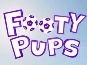 《Footy Pups》英文版1-2季，3-6岁孩子看的 BBC足球题材动画片
