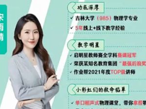 2024宋雨晴高中高二物理网课（暑假A+）视频