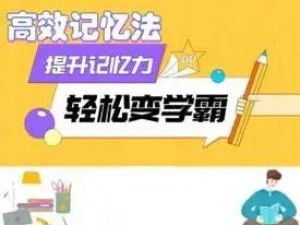 王峰《高效学习记忆力提升课》（完结）