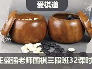 【爱棋道】王盛强老师围棋三段班32课时