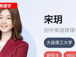 2025希望学宋玥初三中考英语春下&middot;全国版&middot;A+网课视频