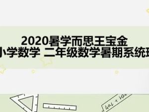 2020暑学而思王宝金-小学数学二年级数学暑期系统班