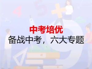 杨哥ai数学中考培优六大专题课程网课视频