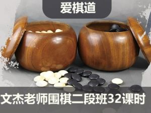 【爱棋道】文杰老师围棋二段班32课时