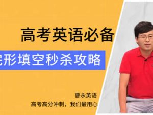 曹永高中英语高考英语网课视频+讲义合集