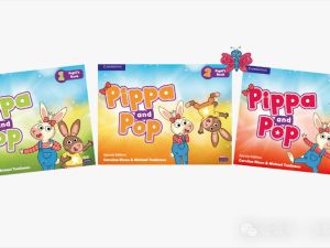 【原版】剑桥零基础英语启蒙教材《Cambridge Pippa and Pop》3级全 学生/教师书+活动书+音/视频+白板软件