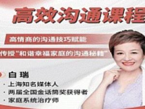白瑞《高效沟通》高情商的沟通技巧赋能