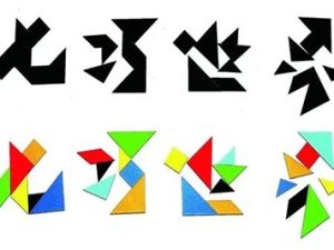 《七巧板精品思维课》+《七巧世界游戏册》关于七巧板的数学知识