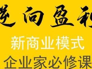 周导【逆向盈利】新商业模式视频全集 50集 企业家必修课