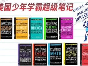 《美国少年学霸超级笔记Everything You Need to Ace》共7册