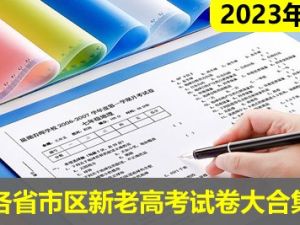 2023年各省市区新老高考试卷大合集39.8G