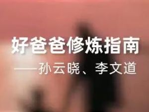 孙云晓《好爸爸修炼指南》好父亲是一个男人走向成熟的重要修炼