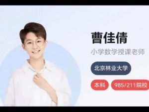 【2024春下】曹佳倩老师：二年级数学A+班（网课视频）