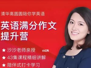 沙沙老师-英语满分作文提升营视频课