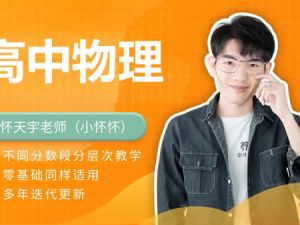 怀天宇高中物理高中电学实验网课视频