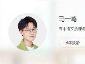 2024马一鸣高考语文寒假班