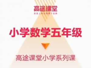 2019暑高途何引琼-小学五年级数学暑假系统班