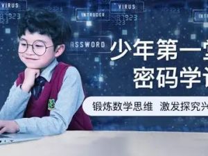 《少年的第一堂密码学课》数学思维培养课程共10集