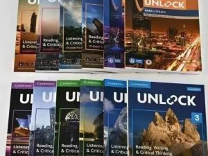 剑桥与Discovery联合推出英语多媒体旗舰教材《Cambridge Unlock》第一版+第二版 教材(听说/读写)+音视频