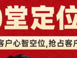 顾均辉《品牌定位理论20讲》视频课程