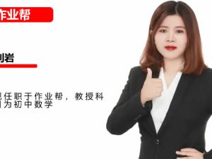 刘岩初三数学2025作业帮中考数学密训班网课视频