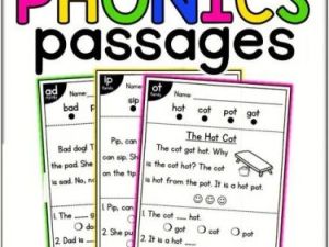 《Phonics Passages》实现自主阅读的神奇练习册-自然拼读小短文