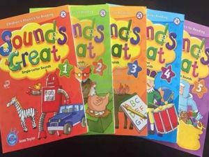 phonics Sounds Great 1&mdash;5自然拼读小学发音教材