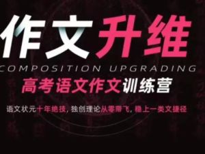 2025高考语文-五匪子高考作文升维突破营网课视频