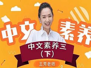 【王芳大语文中文素养课】小学语文三年级（下）