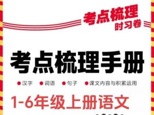 2024王朝霞考点梳理手册（1-6下冀教数学）