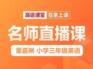 高tu课堂董嘉琳2019秋 小学三年级英语秋季班 15讲