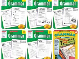 《Scholastic Success with》练习册 语法+写作+阅读理解+词汇+拼写-学乐必赢系列