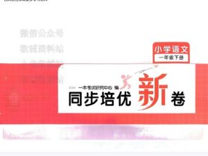 一本小学同步培优新卷 下