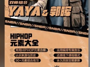 hiphop嘻哈舞专项精英课程郭晖三合一|YAYA&郭晖 HIPHOP元素大全Ya小帅