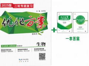 2025生物优化方案二轮专题复习（新高考）课件PPT、WORD