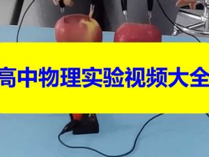 高中物理实验视频大全