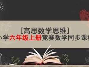 [高思数学思维]小学六年级上册竞赛数学同步课程