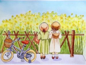 丫丫教你学水彩，零基础钢笔人物淡彩入门课程22节视频