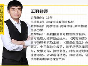 2024王羽高三高考物理（二轮复习)网课视频