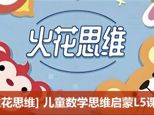 [火花思维] 儿童数学思维启蒙L5课程 (适合7-8岁儿童）