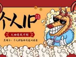 黑帽子《个人IP品牌打造训练营》大咖养成计划课程