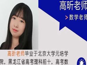 2025高三高昕数学一轮暑假班网课视频