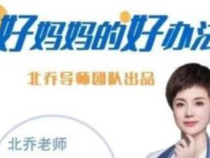 《好妈妈的好办法》主讲北乔老师