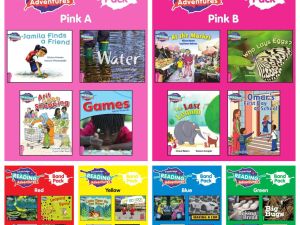 原版剑桥彩虹少儿英语分级阅读系列《Cambridge Reading Adventures》粉-绿共6级 绘本+视频