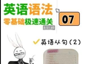 英语兔英语全套网课视频含语法语音音标词汇