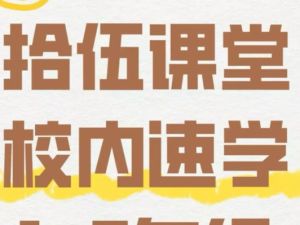 拾伍课堂数学思维小学数学课校内速学班3-5年级全套