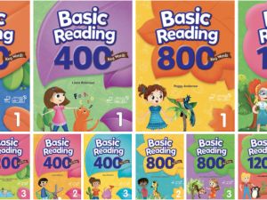 Basic Reading 200词 400词 800词 1200词，美国超火的词汇阅读教材
