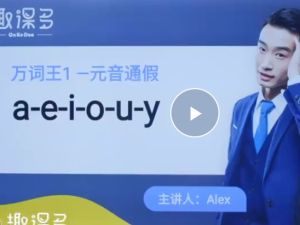 趣课多马云alex的英语重点视频全集